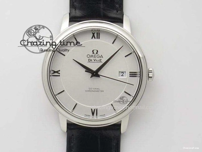 0213 De Ville SS DIWF 1:1 Best Edition Gray Dial SS Markers on SS Bracelet MIYOTA FlexibleFit 7851